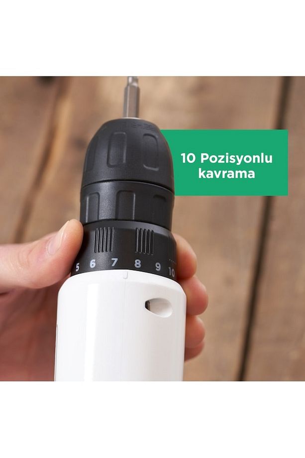 Reviva Şarjlı Matkap, Akülü Matkap, Vidalama, REVDD12C-QW 12V 1.5AH - 3