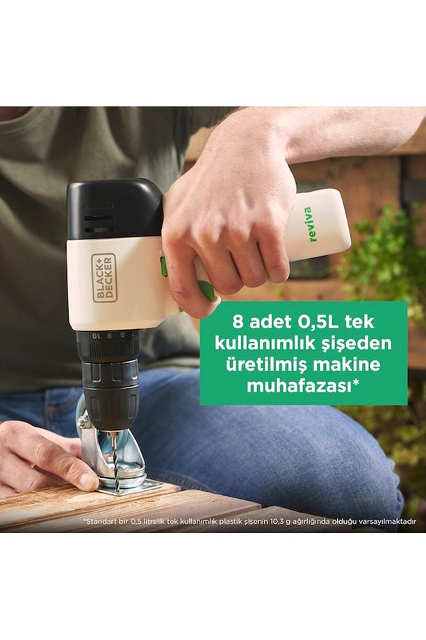 Reviva Şarjlı Matkap, Akülü Matkap, Vidalama, REVDD12C-QW 12V 1.5AH - 4