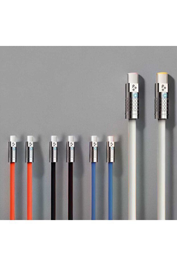 ŞARJ KABLOSU 100 W SÜPER HİZLİ VE DAYANIKLI YENİ NESİL TYPE-C ÇIKIŞLI VE TYPE-C GİRİŞLİ 4 RENK - 5