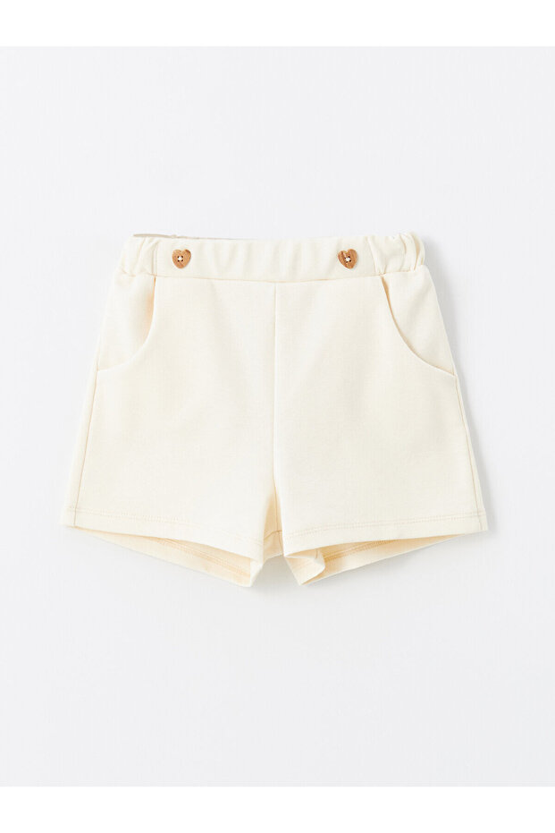 Elastic Waist Shorts for Baby Girl