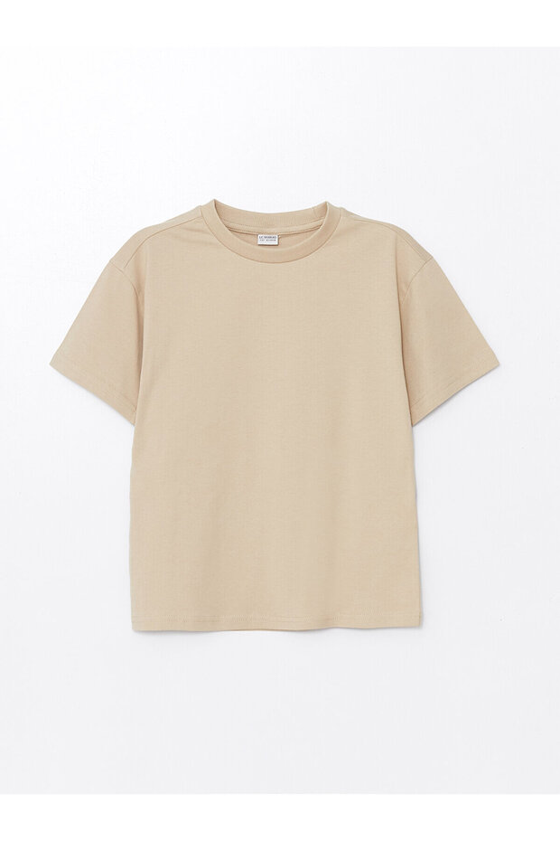 Crew Neck Boy's T-Shirt - Short Sleeve