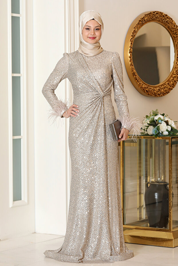 Hüma Tesettür Abiye - 1