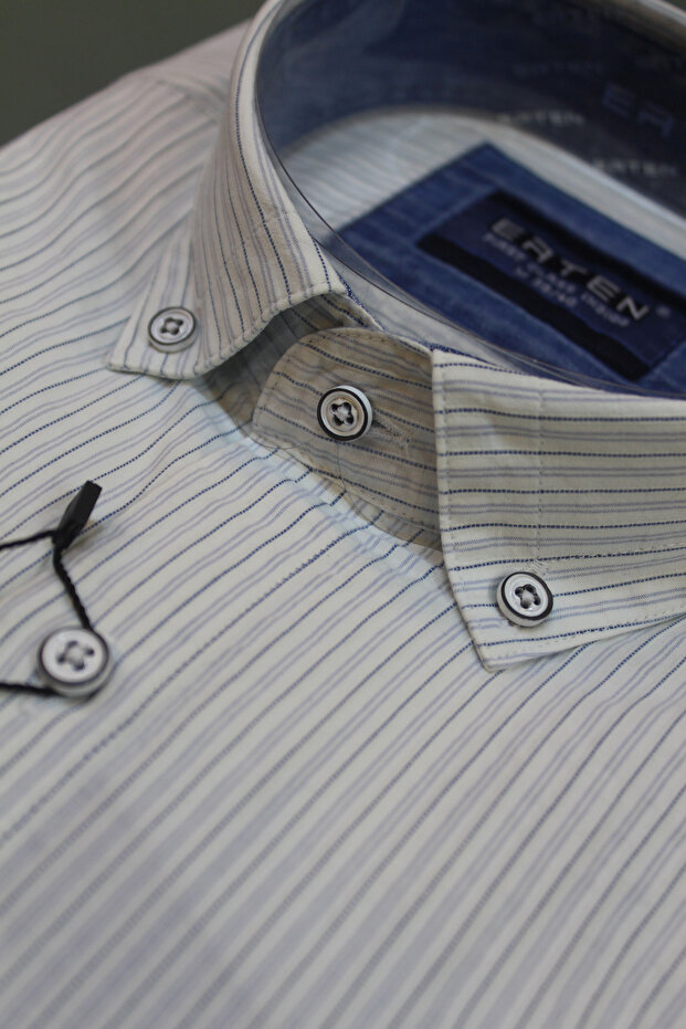 Erkek Uzunkol Cepli Gömlek - 2