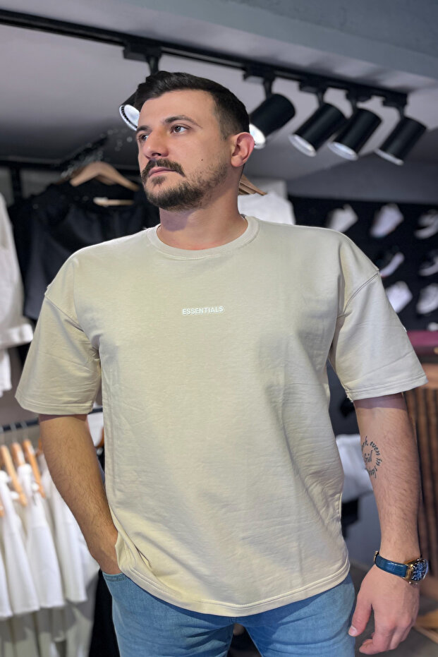 Essentials Unisex Oversize Tişört