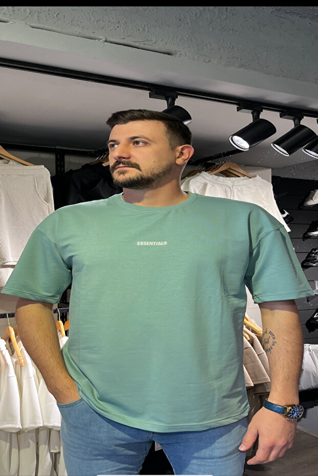 Essentials Unisex Oversize Tişört
