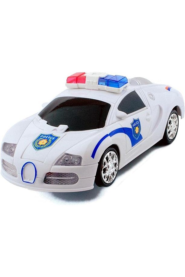 Apera AP-44 Dönüşen Robot Olan Oyuncak Polis Arabası Çarp ve Devam Et - 7