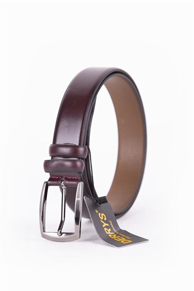 Erkek Klasik Deri Kemer - 1