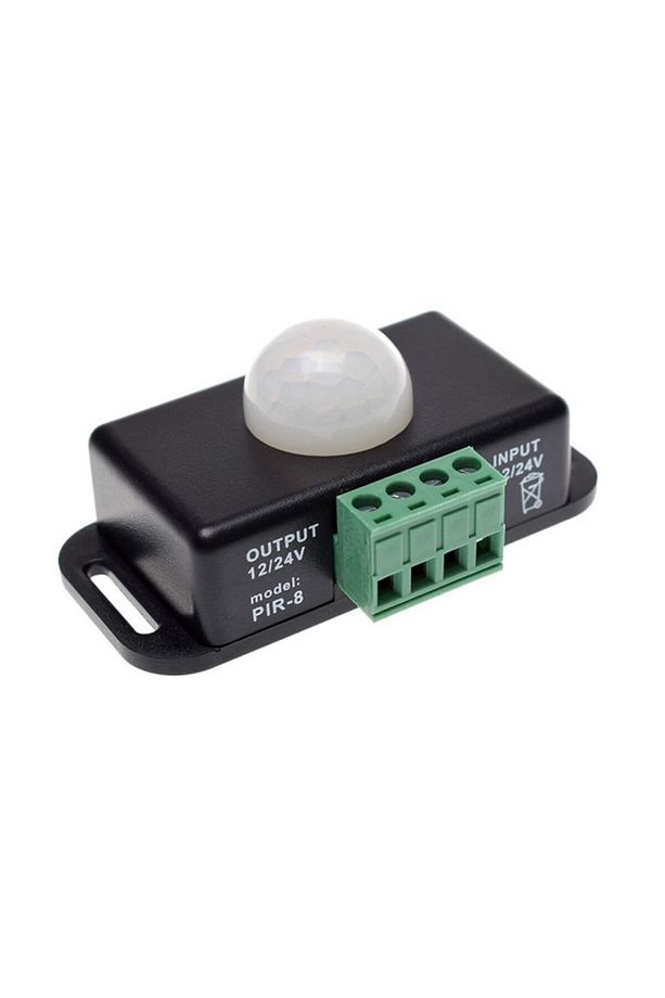 Hareket Sensörü Dc 12v 24v Pır Dedektörü Hareket Sensörlü Dedektör - 5