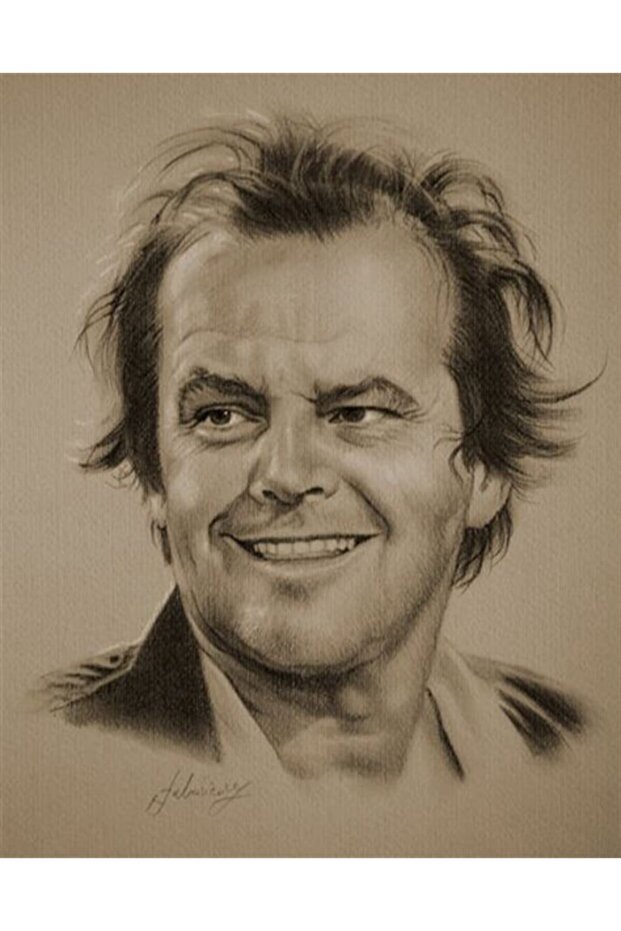 Jack Nicholson - Kanvas Tablo