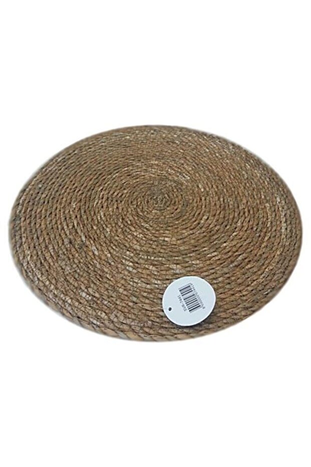 Ince Amerikan Hasır Servis Supla Örme Bambu Kaliteli (35 Cm) - 1