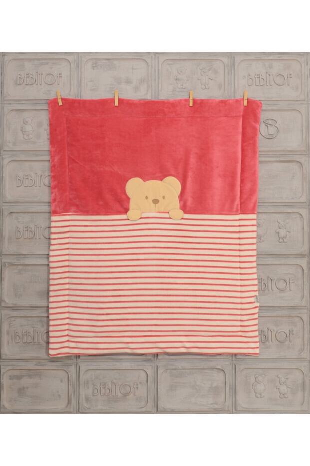 Saklanan Ayıcık Elyaflı Battaniye - 1