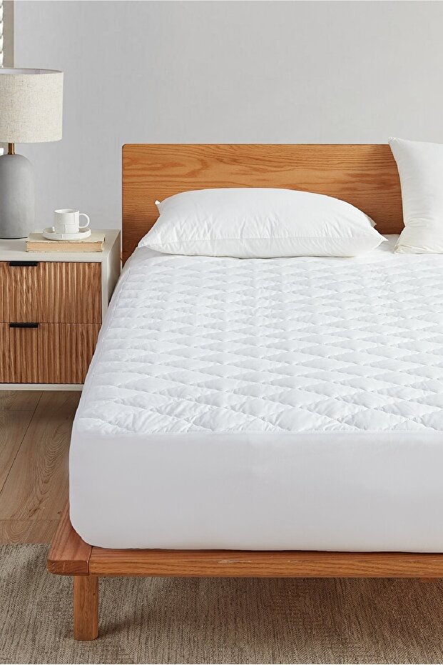 Kapitone Lastikli Fitted Alez - 1