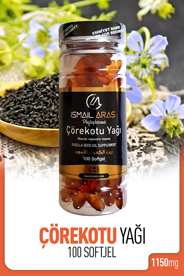 Çörekotu Yağı Softjel 100 Kapsül - 1