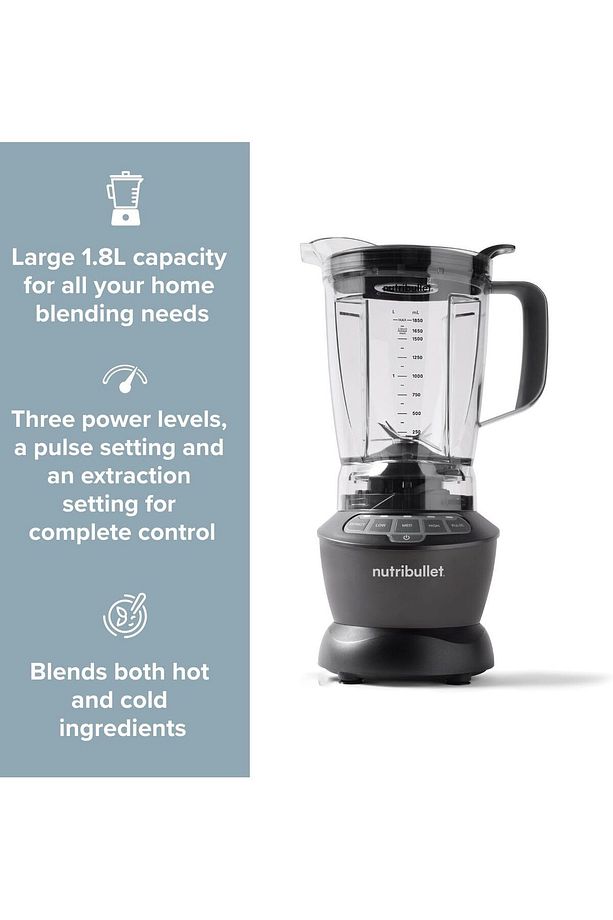 Sıcak ve Soğuk Blender Combo Kömür Grisi - 1200W Güçlü Taban, 3 Farklı Boyutta Bardak - 2