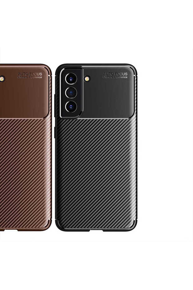 حافظة سيليكون سوداء متوافقة مع هاتف Galaxy S21 FE - 2