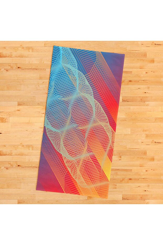 Geometric Shapes Sports Towel