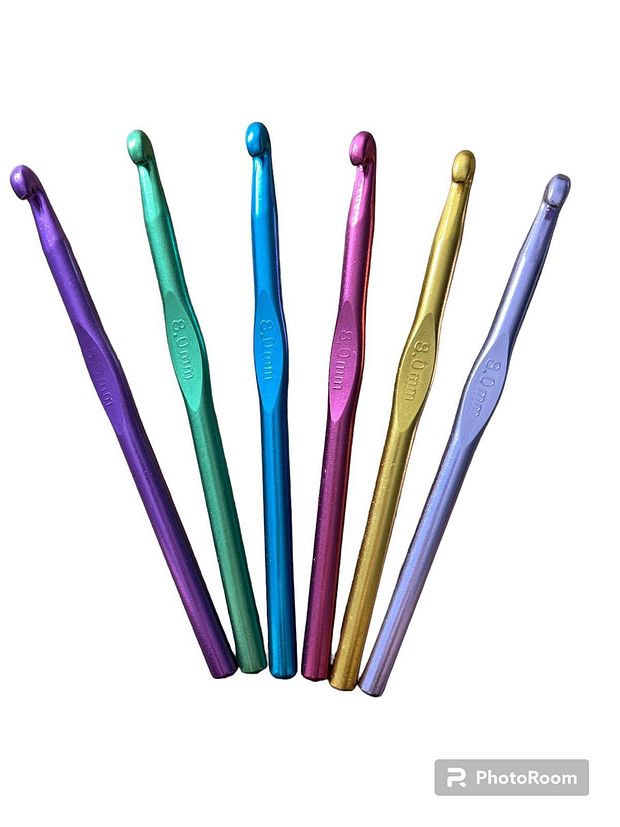 Tığ Metal Saplı 11'li SET 10-9-8-7-6-5-4-4.5-3.5-3-2.5 - 4