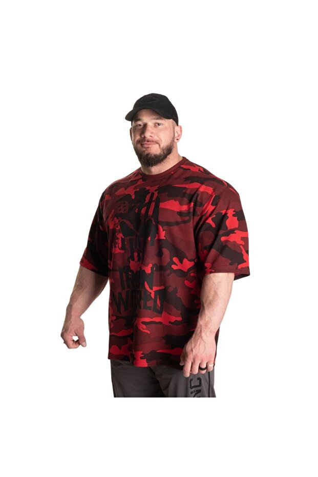 Thermal Skull Tee, Red Camo - 3