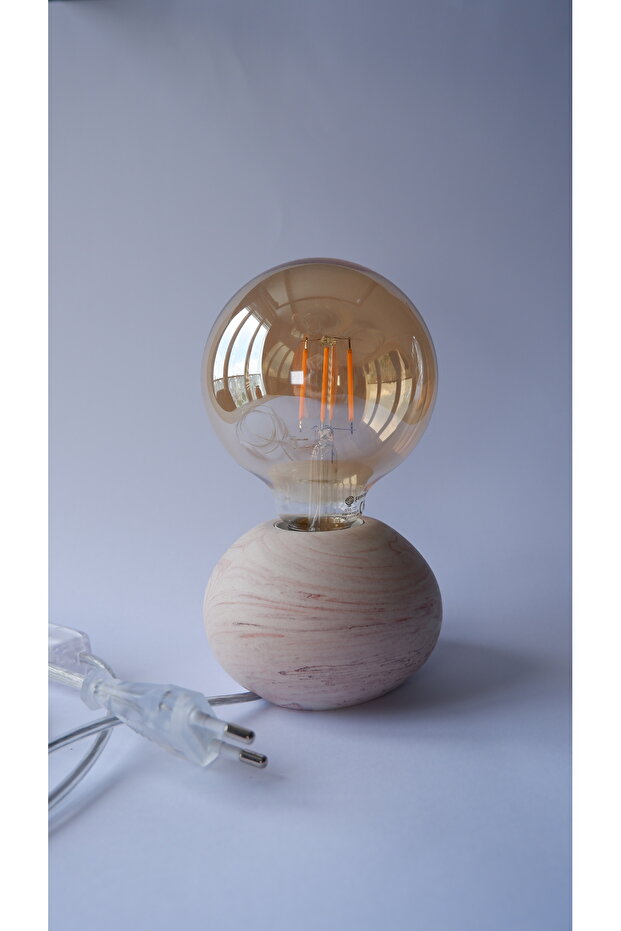 Jesmonite Orb Abajur - 1