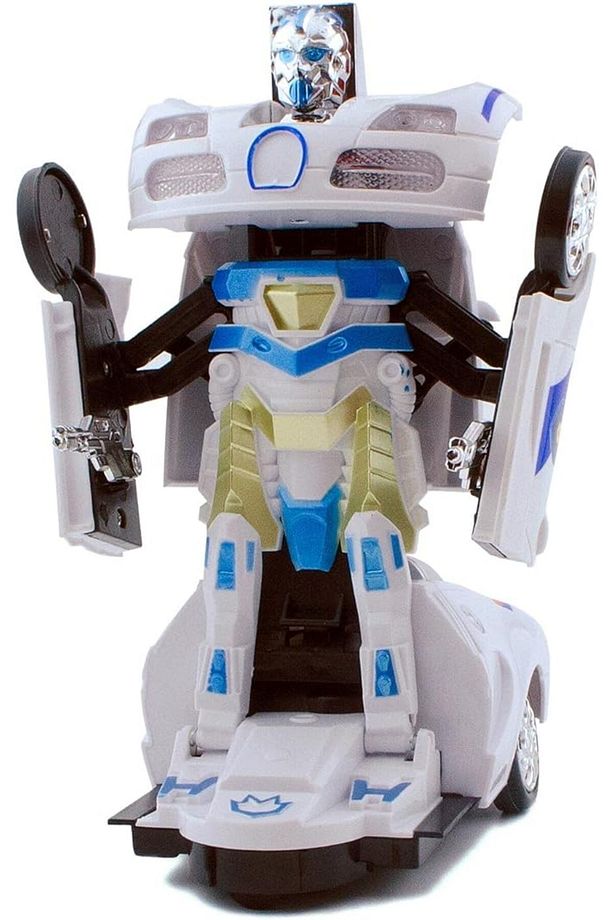 Apera AP-44 Dönüşen Robot Olan Oyuncak Polis Arabası Çarp ve Devam Et - 6