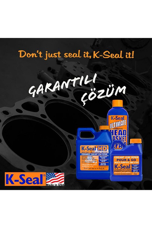 K-Seal Ultimate Çok Amaçlı Sıvı Soğutma Sıvısı Radyatör Kaçak Kalıcı Onarım 472ml - 3