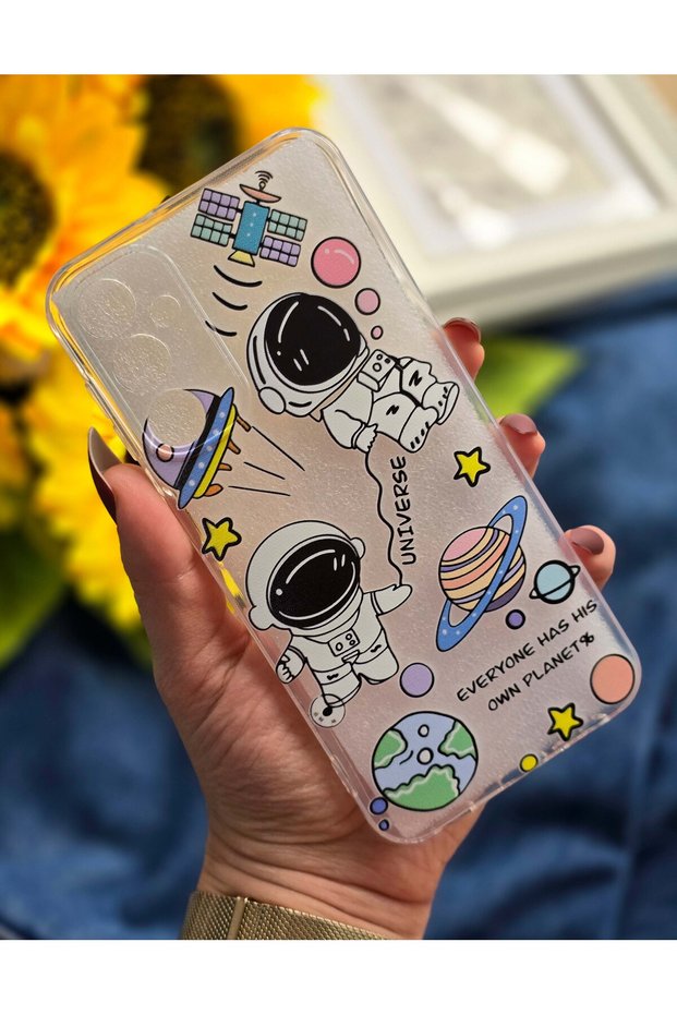 Samsung Galaxy A54 Compatible Printed Transparent Phone Case