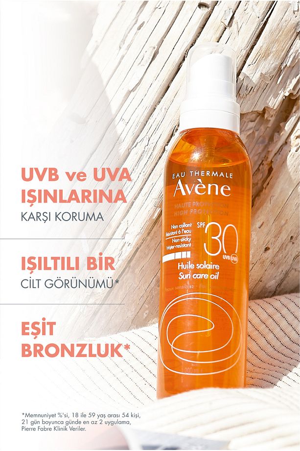 Güneş Yağı SPF 30+ Tüm Cilt Tipleri İçin Uygun Vücut Yağı 200 ml 2 Adet DkHairCenter - 2