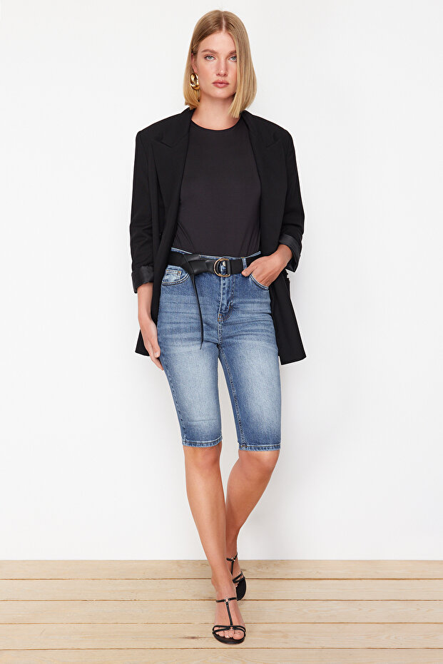 Mavi Denim Kapri TWOSS24SR00114 - 3