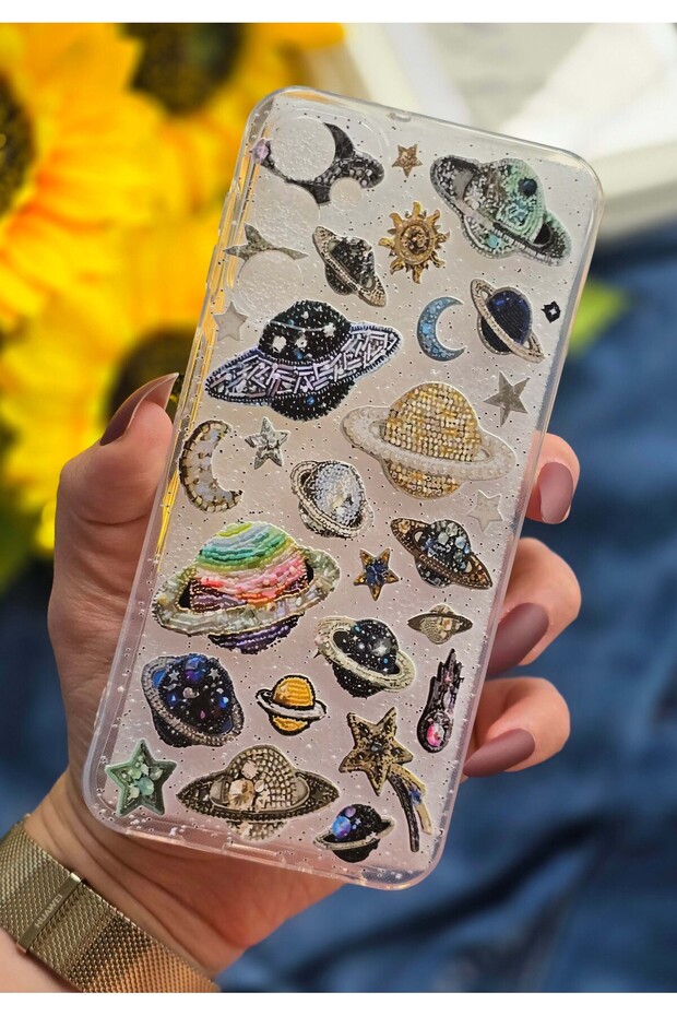 Samsung Galaxy A54 Compatible Printed Transparent Phone Case