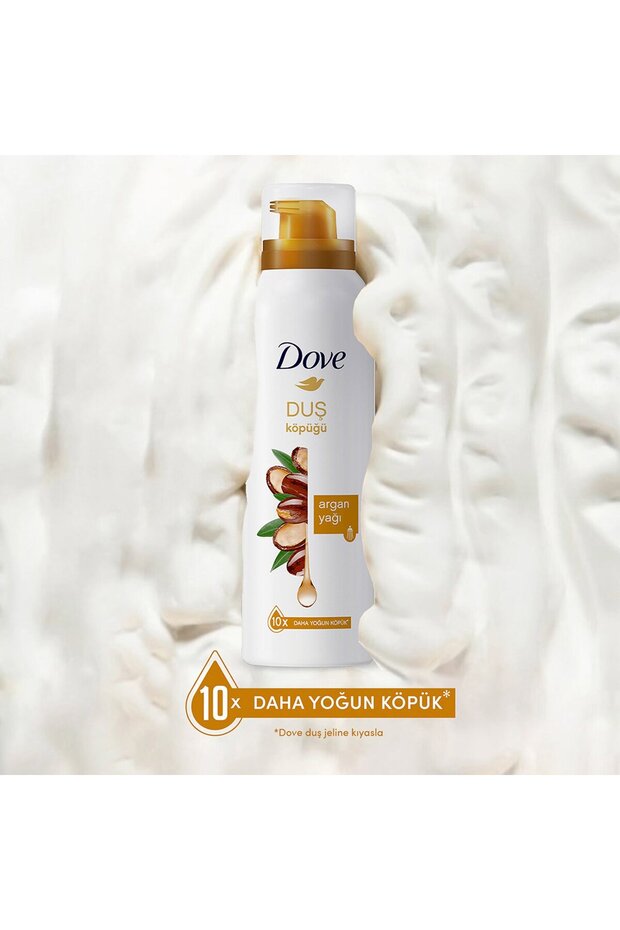 Köpük Duş Jeli Argan Yağı 10 Kat Daha Yoğun Köpüğe Sahip Kremsi Formül 200 ml - 3