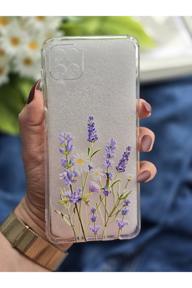 Printed Transparent Phone Case Compatible with Samsung Galaxy A22/M22/M32