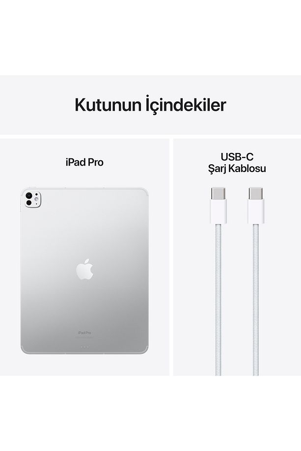 11-inch iPad Pro WiFi 2TB with Nano-texture cam - Gümüş - 11