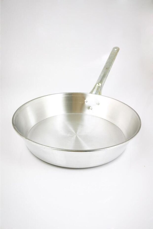 Single Handle Aluminum Roasting Frying Fish Pan 30cm Large Skillet