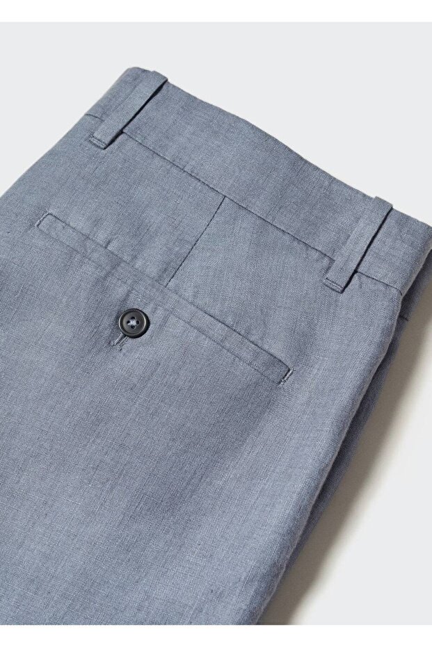 %100 keten şort - 8