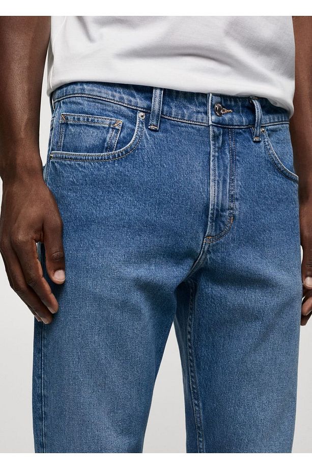 Ben model tapered cropped jean - 7