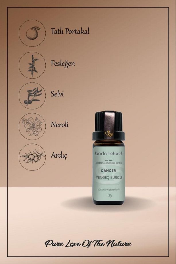 Yengeç Burcu Aromaterapi Karışımı 10 ml - 3