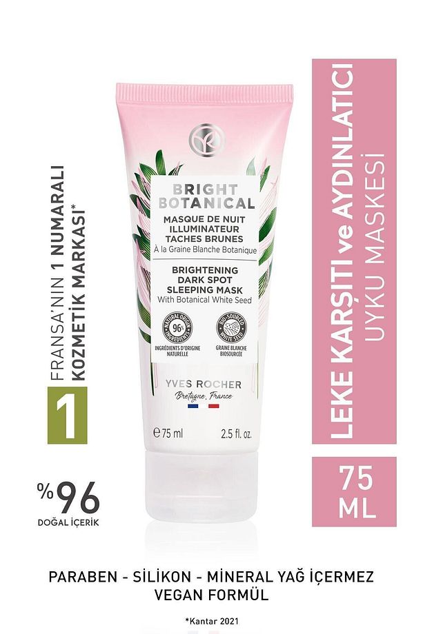Leke Ve Kırışık Karşıtı Bitkisel Vitamin C-uyku Maskesi-75ml - 1