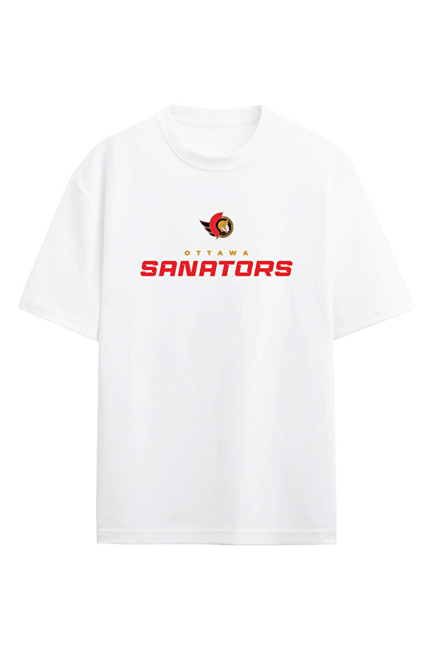 NHL Ottawa Senators Ice Hockey Oversize T-Shirt