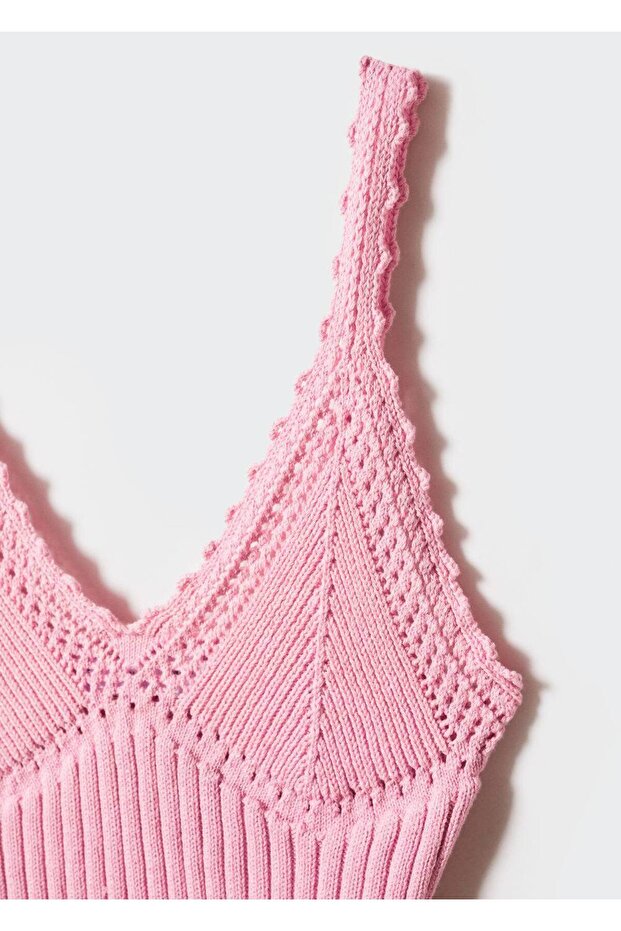 Triko cropped bluz - 6