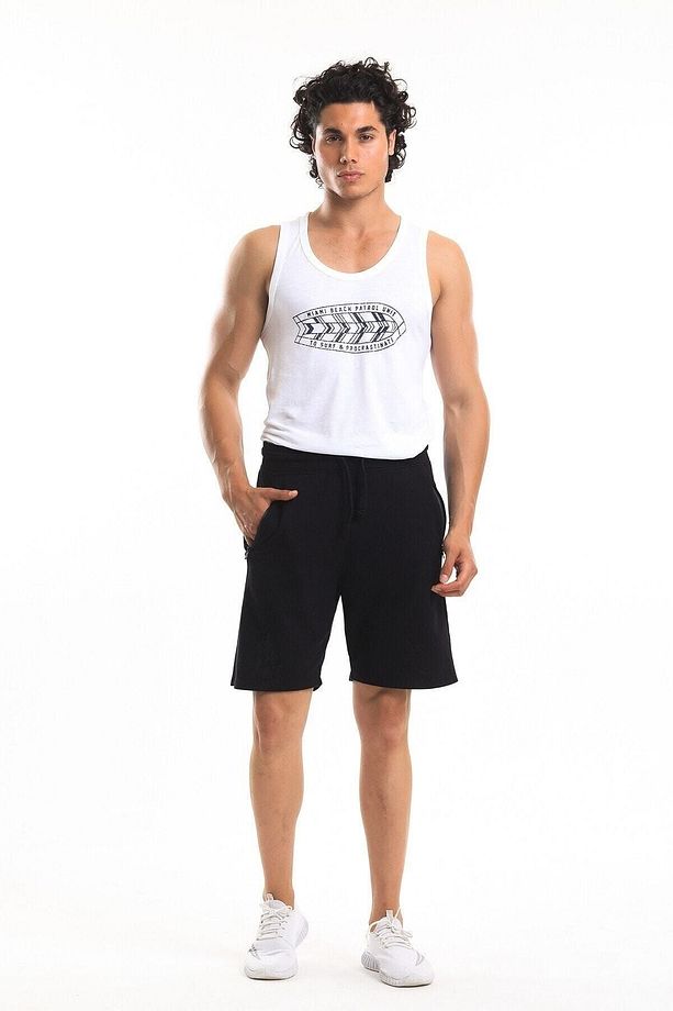 Men Sw Short Black Erkek Şort 22637-02 - 5
