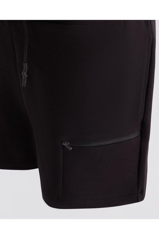 Authentic Tier One Lazard Kadın Siyah Regular Fit Şort - 4