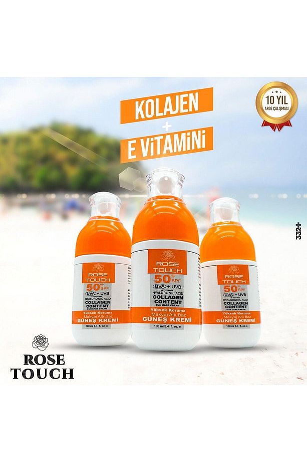 Touch Güneş Kremi 100 ml 3 Adet - 1