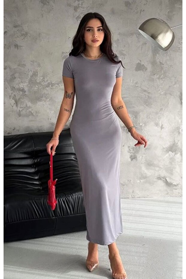 SANDY UZUN ELBİSE - 1