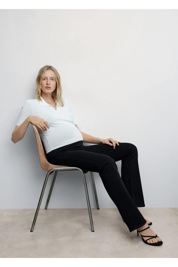 Flared hamile jean - 5