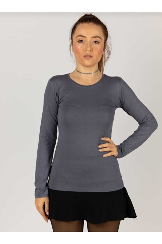 Women's Long Sleeve Crew Neck Body