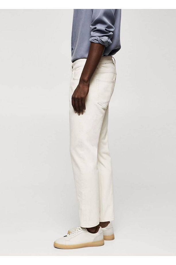 Ben model tapered cropped jean - 8