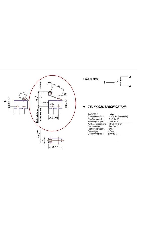 Kapı Emniyet Switch - 5