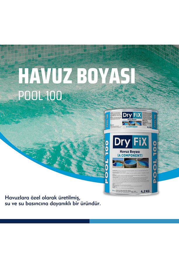 Havuz Boyası 4,5kg/set | Pool 100 - 1
