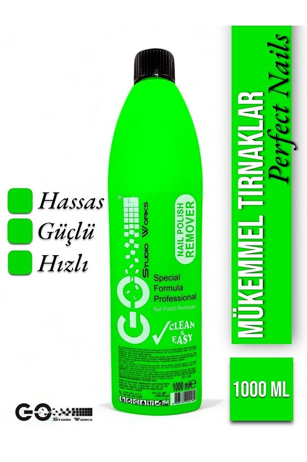 Aseton / Oje Çıkarıcı 1000 ml. - 1