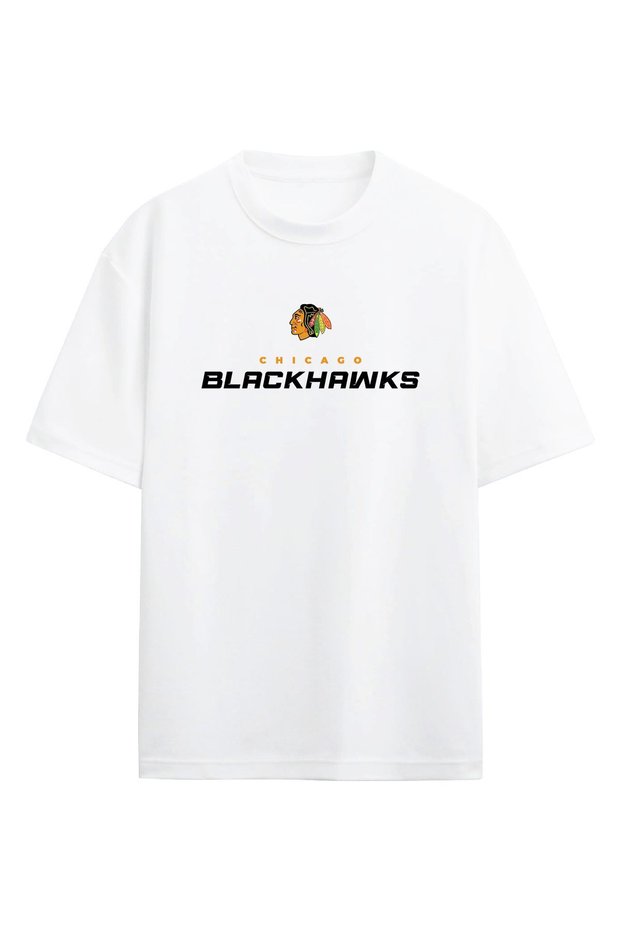 NHL Chicago Blackhawks Ice Hockey Oversize T-Shirt